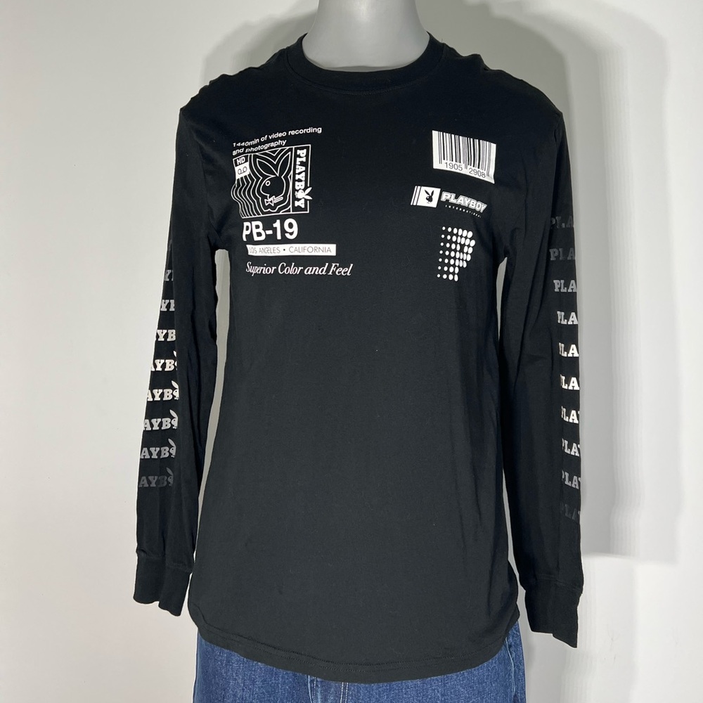 Playboy Black Long Sleeve